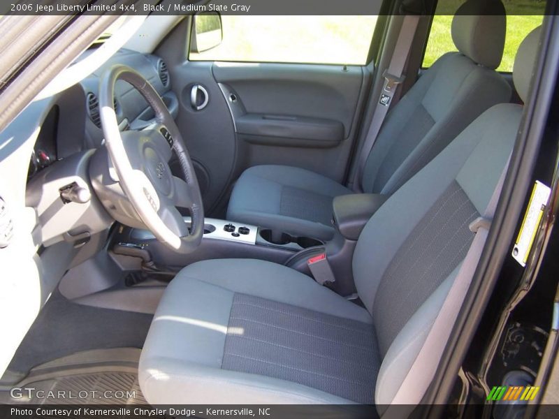 Black / Medium Slate Gray 2006 Jeep Liberty Limited 4x4