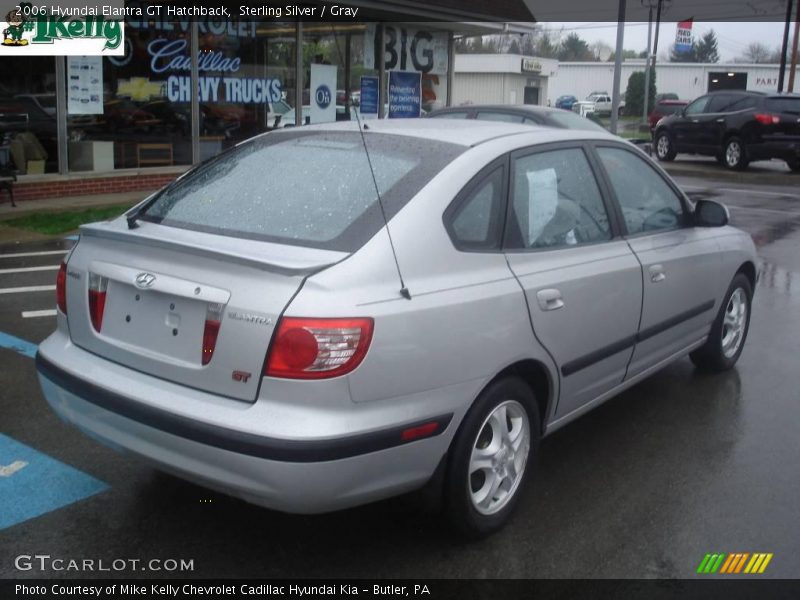 Sterling Silver / Gray 2006 Hyundai Elantra GT Hatchback