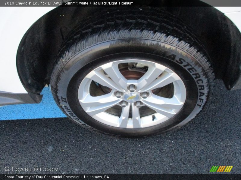 Summit White / Jet Black/Light Titanium 2010 Chevrolet Equinox LT AWD
