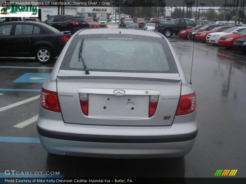 Sterling Silver / Gray 2006 Hyundai Elantra GT Hatchback