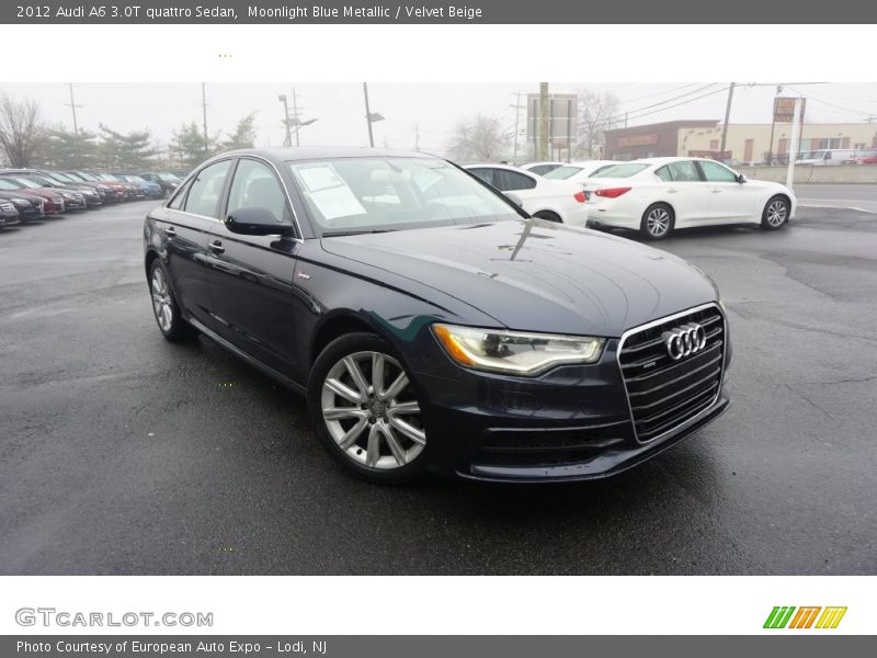 Front 3/4 View of 2012 A6 3.0T quattro Sedan