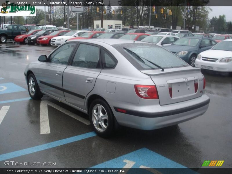 Sterling Silver / Gray 2006 Hyundai Elantra GT Hatchback