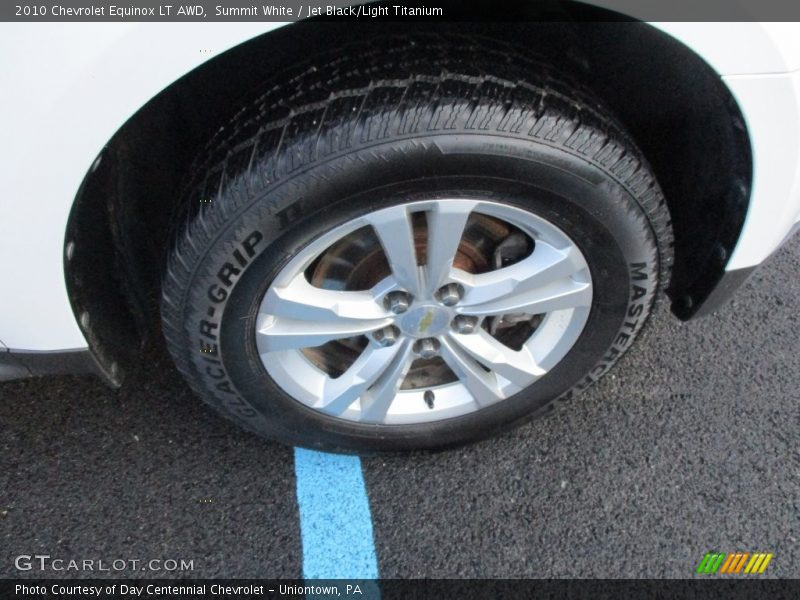 Summit White / Jet Black/Light Titanium 2010 Chevrolet Equinox LT AWD