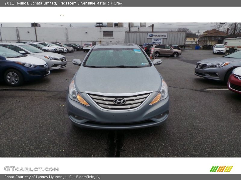 Iridescent Silver Blue Metallic / Gray 2011 Hyundai Sonata Limited