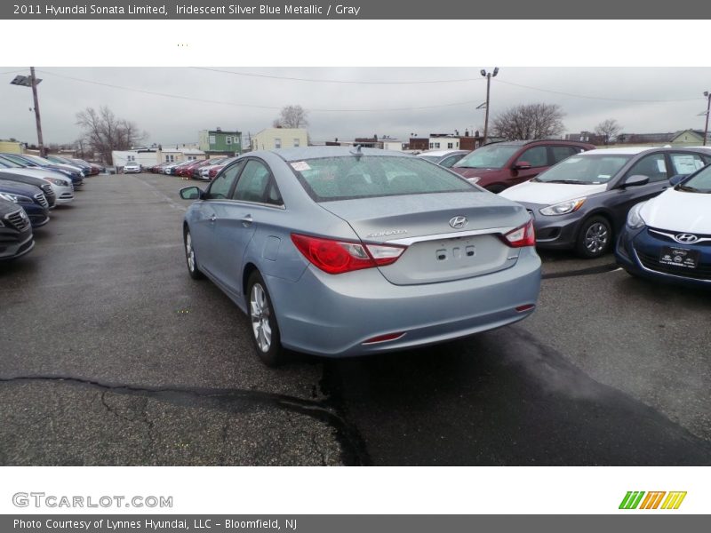 Iridescent Silver Blue Metallic / Gray 2011 Hyundai Sonata Limited