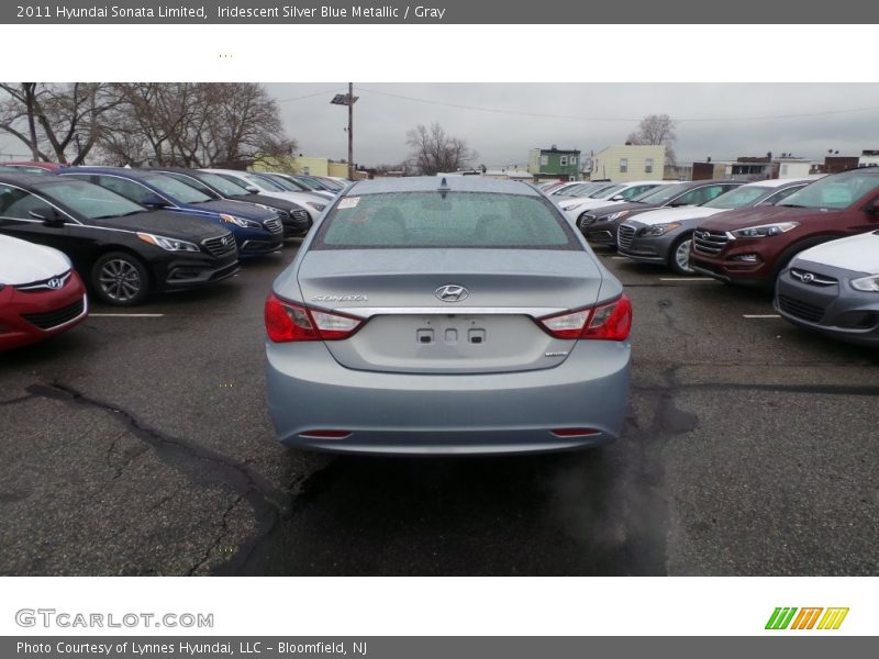 Iridescent Silver Blue Metallic / Gray 2011 Hyundai Sonata Limited