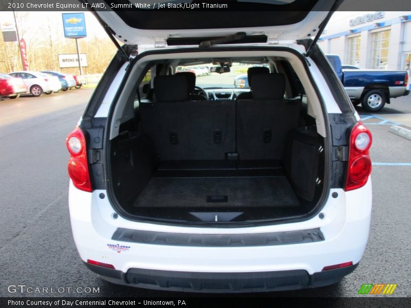 Summit White / Jet Black/Light Titanium 2010 Chevrolet Equinox LT AWD