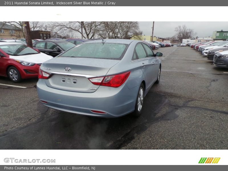 Iridescent Silver Blue Metallic / Gray 2011 Hyundai Sonata Limited