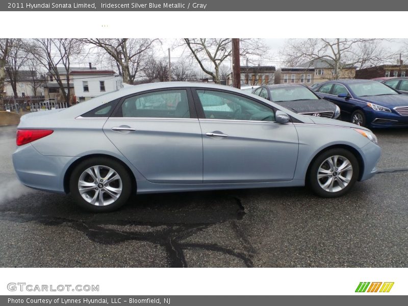 Iridescent Silver Blue Metallic / Gray 2011 Hyundai Sonata Limited