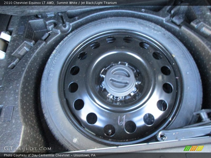 Summit White / Jet Black/Light Titanium 2010 Chevrolet Equinox LT AWD