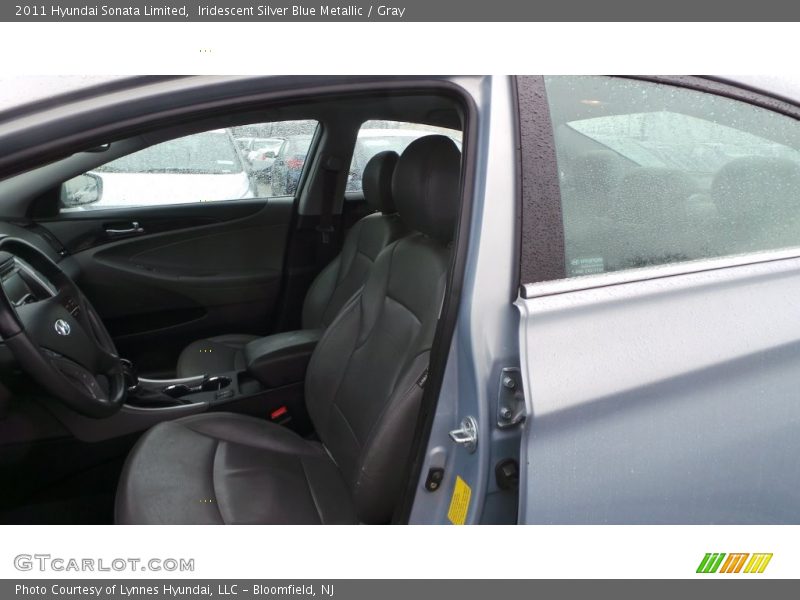 Iridescent Silver Blue Metallic / Gray 2011 Hyundai Sonata Limited