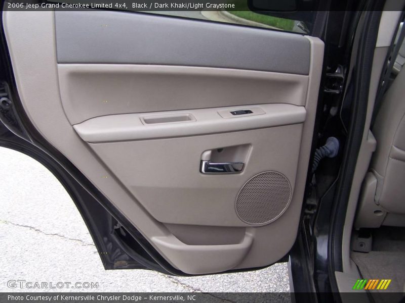 Black / Dark Khaki/Light Graystone 2006 Jeep Grand Cherokee Limited 4x4
