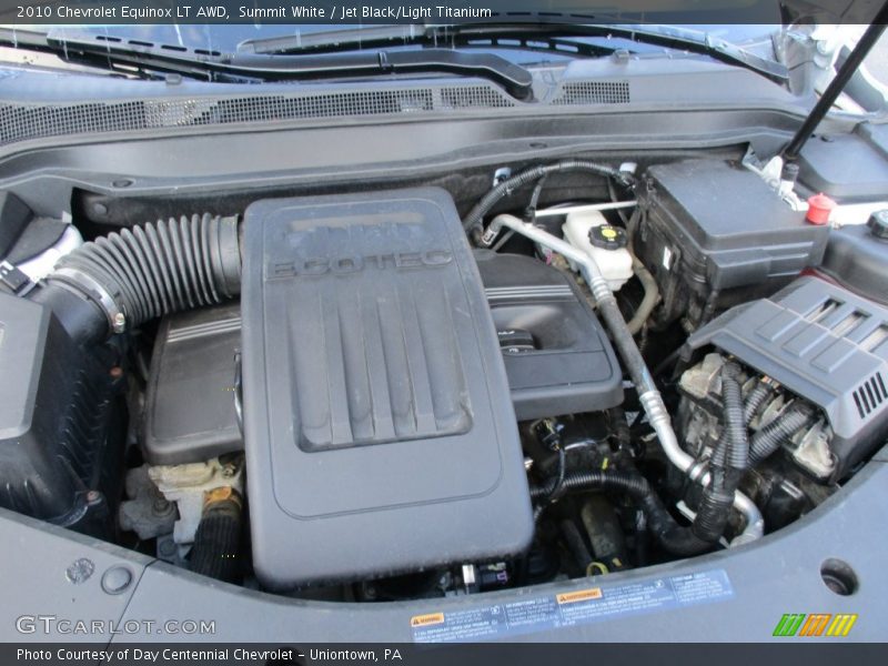 Summit White / Jet Black/Light Titanium 2010 Chevrolet Equinox LT AWD