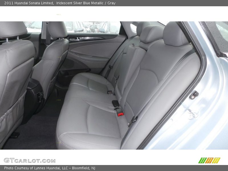 Iridescent Silver Blue Metallic / Gray 2011 Hyundai Sonata Limited