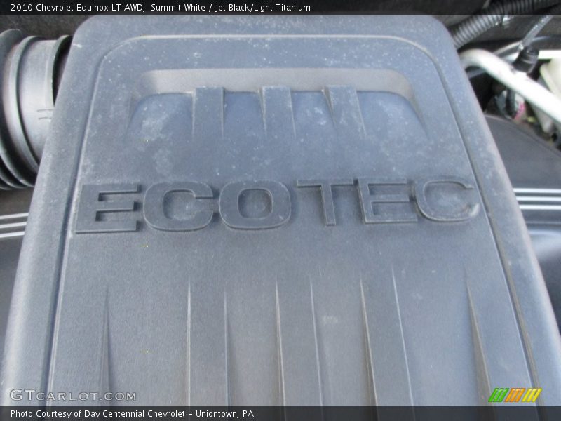 Summit White / Jet Black/Light Titanium 2010 Chevrolet Equinox LT AWD