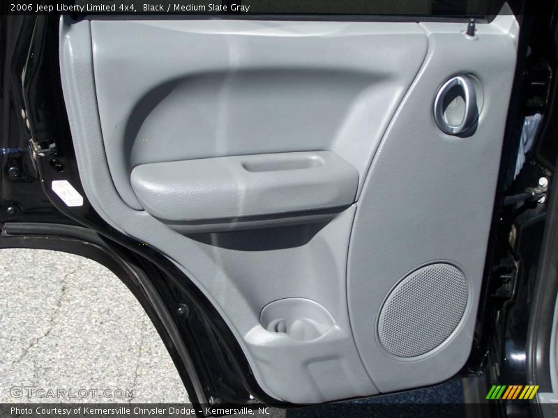 Black / Medium Slate Gray 2006 Jeep Liberty Limited 4x4