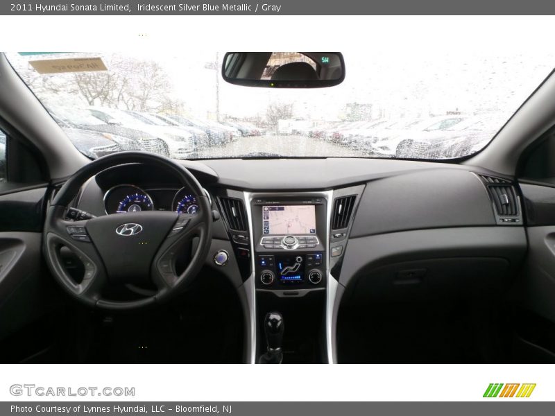Iridescent Silver Blue Metallic / Gray 2011 Hyundai Sonata Limited