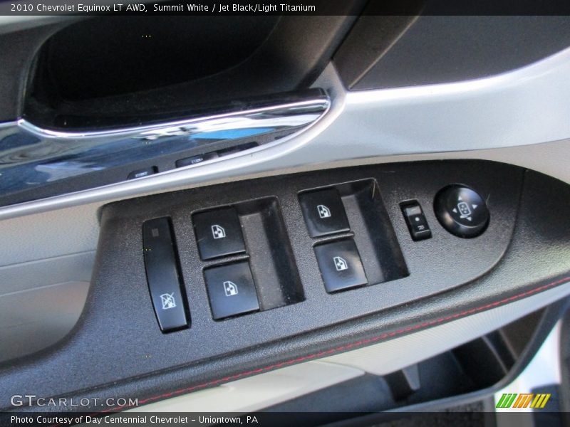 Summit White / Jet Black/Light Titanium 2010 Chevrolet Equinox LT AWD