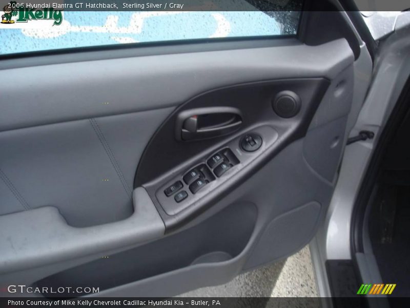 Sterling Silver / Gray 2006 Hyundai Elantra GT Hatchback