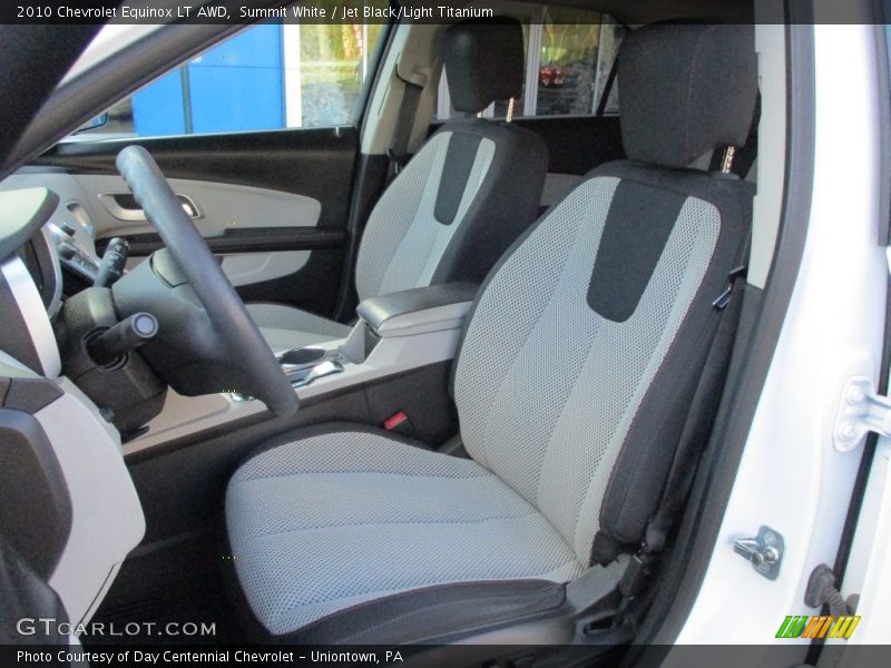 Summit White / Jet Black/Light Titanium 2010 Chevrolet Equinox LT AWD