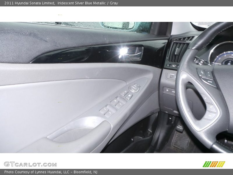 Iridescent Silver Blue Metallic / Gray 2011 Hyundai Sonata Limited