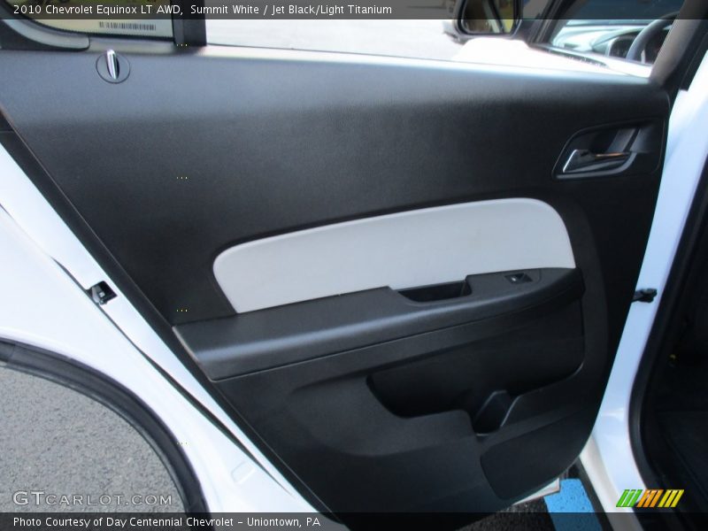 Summit White / Jet Black/Light Titanium 2010 Chevrolet Equinox LT AWD