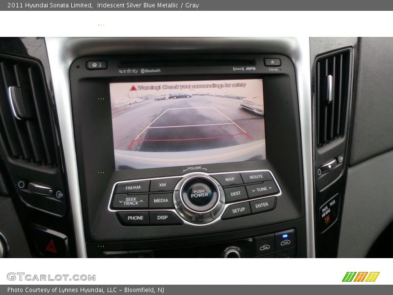 Iridescent Silver Blue Metallic / Gray 2011 Hyundai Sonata Limited