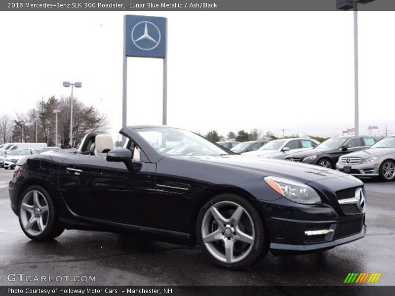  2016 SLK 300 Roadster Lunar Blue Metallic