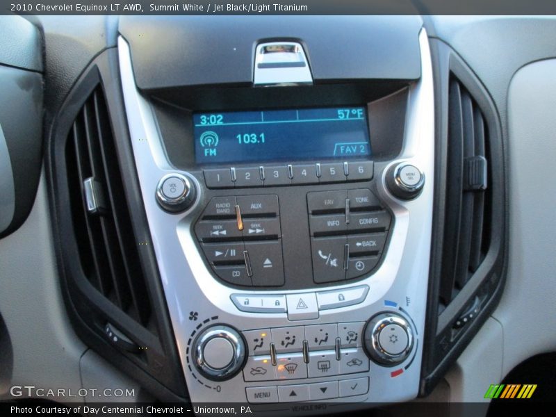 Summit White / Jet Black/Light Titanium 2010 Chevrolet Equinox LT AWD