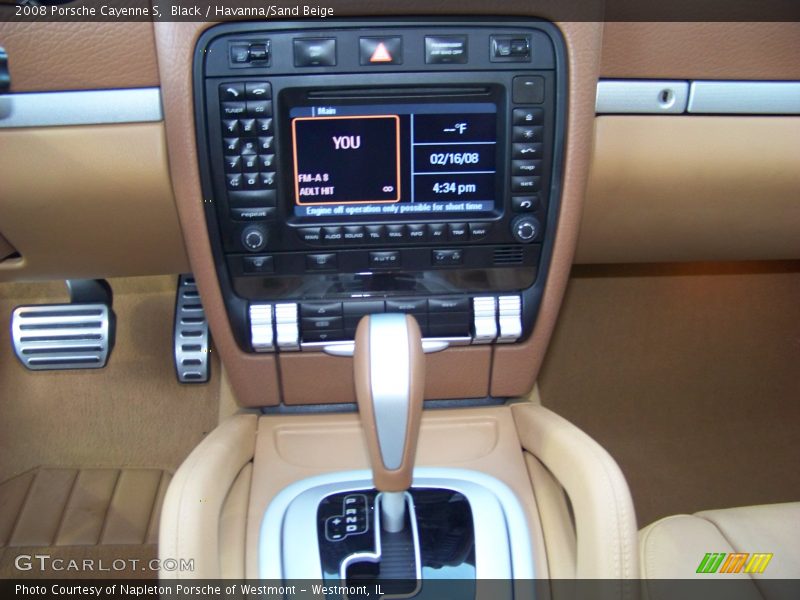 Black / Havanna/Sand Beige 2008 Porsche Cayenne S