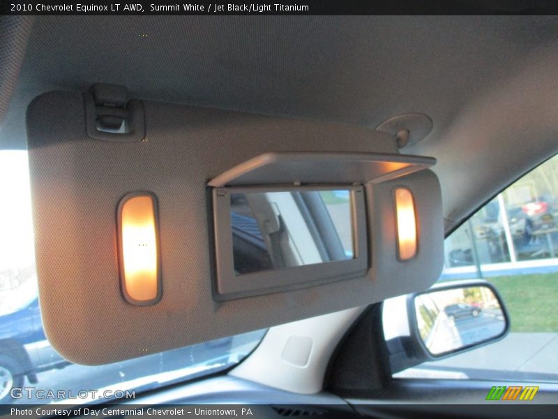 Summit White / Jet Black/Light Titanium 2010 Chevrolet Equinox LT AWD