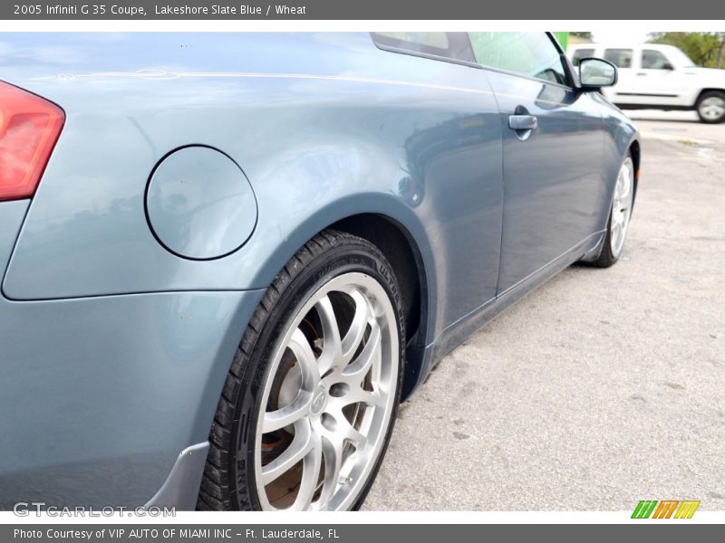 Lakeshore Slate Blue / Wheat 2005 Infiniti G 35 Coupe