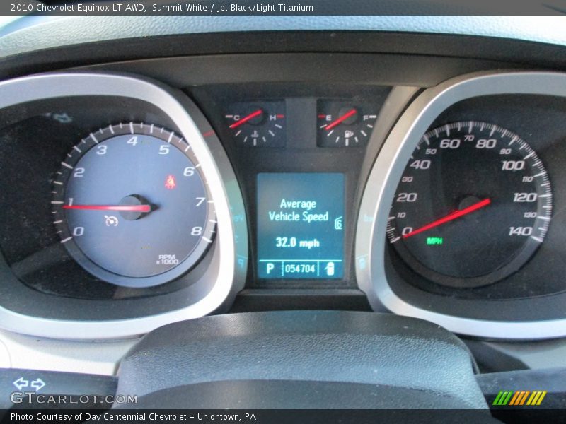 Summit White / Jet Black/Light Titanium 2010 Chevrolet Equinox LT AWD