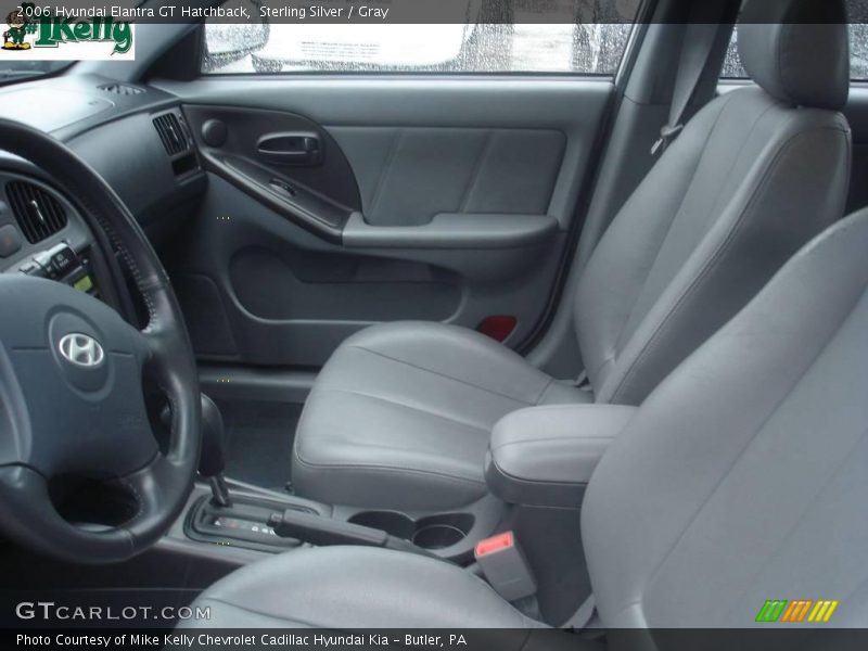 Sterling Silver / Gray 2006 Hyundai Elantra GT Hatchback