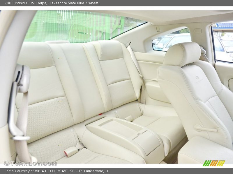 Lakeshore Slate Blue / Wheat 2005 Infiniti G 35 Coupe