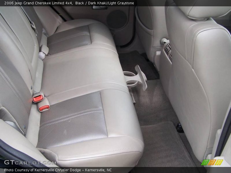 Black / Dark Khaki/Light Graystone 2006 Jeep Grand Cherokee Limited 4x4
