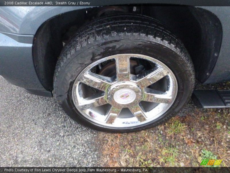 Stealth Gray / Ebony 2008 Cadillac Escalade AWD