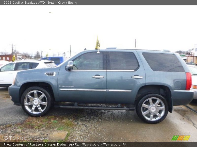 Stealth Gray / Ebony 2008 Cadillac Escalade AWD