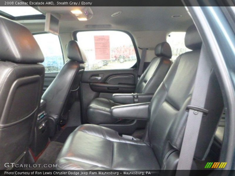 Stealth Gray / Ebony 2008 Cadillac Escalade AWD