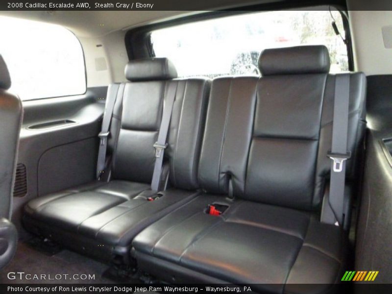 Stealth Gray / Ebony 2008 Cadillac Escalade AWD