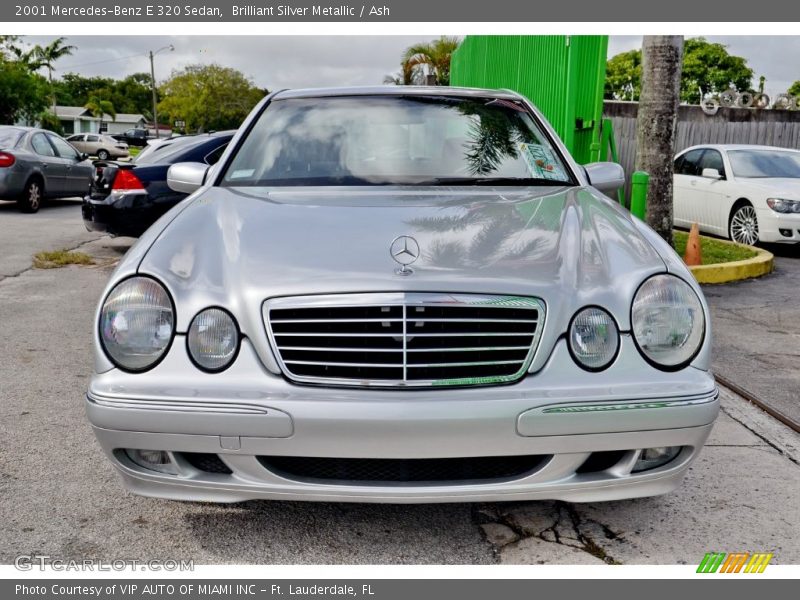 Brilliant Silver Metallic / Ash 2001 Mercedes-Benz E 320 Sedan