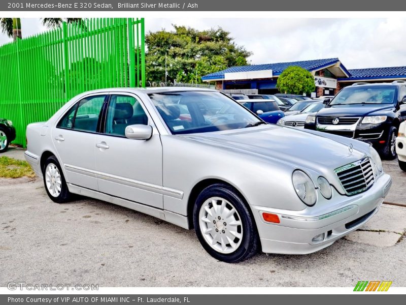 Brilliant Silver Metallic / Ash 2001 Mercedes-Benz E 320 Sedan
