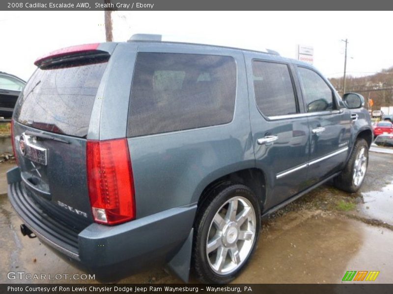 Stealth Gray / Ebony 2008 Cadillac Escalade AWD