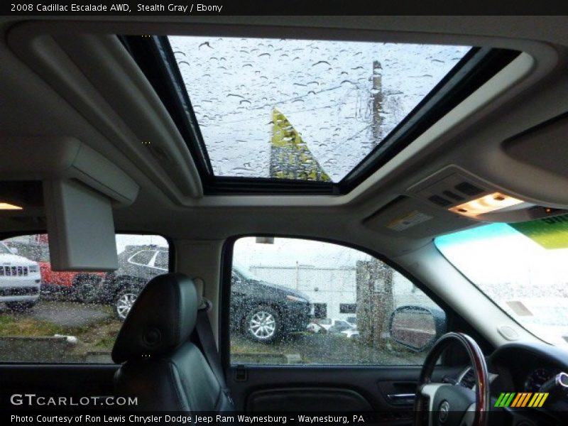 Stealth Gray / Ebony 2008 Cadillac Escalade AWD