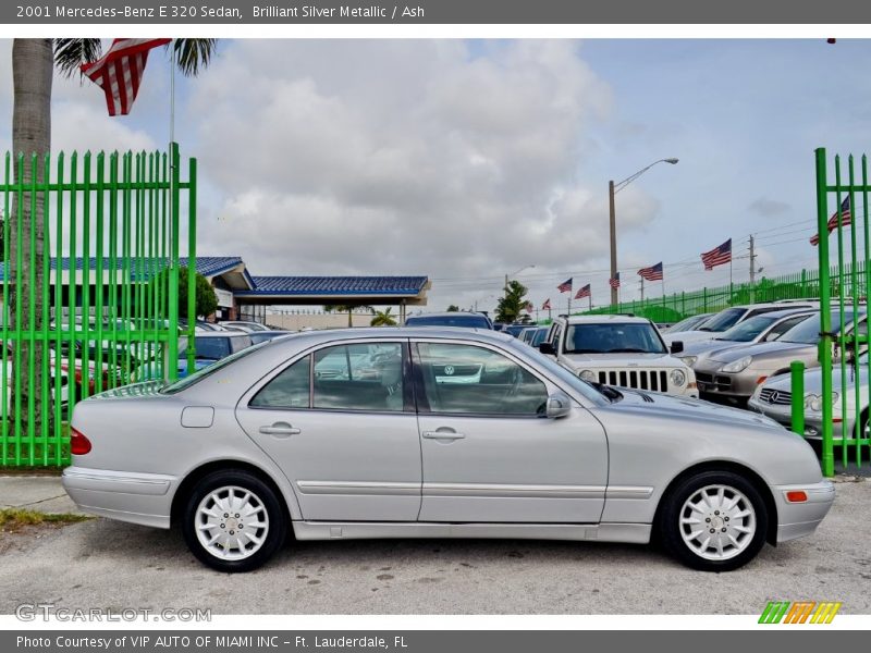 Brilliant Silver Metallic / Ash 2001 Mercedes-Benz E 320 Sedan