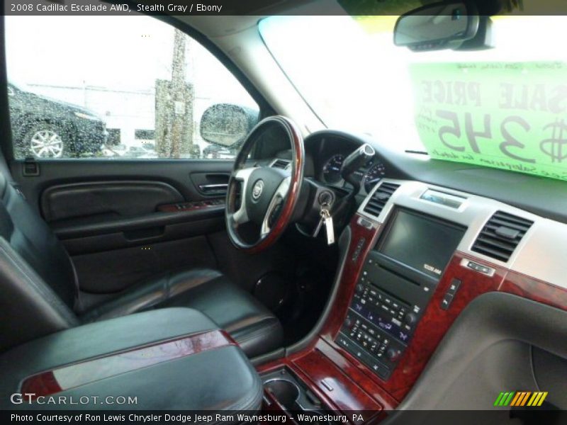 Stealth Gray / Ebony 2008 Cadillac Escalade AWD