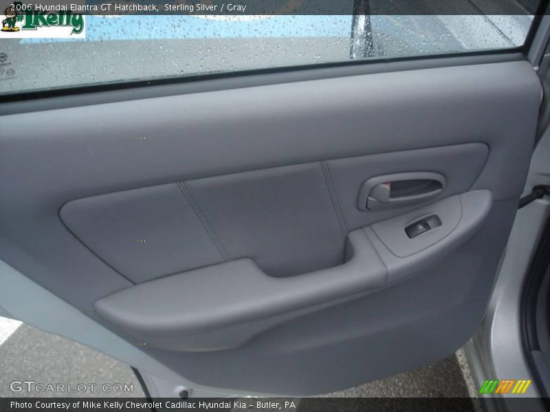 Sterling Silver / Gray 2006 Hyundai Elantra GT Hatchback