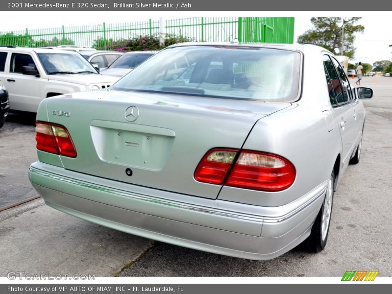 Brilliant Silver Metallic / Ash 2001 Mercedes-Benz E 320 Sedan