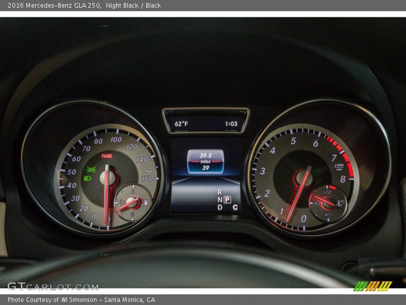 Night Black / Black 2016 Mercedes-Benz GLA 250