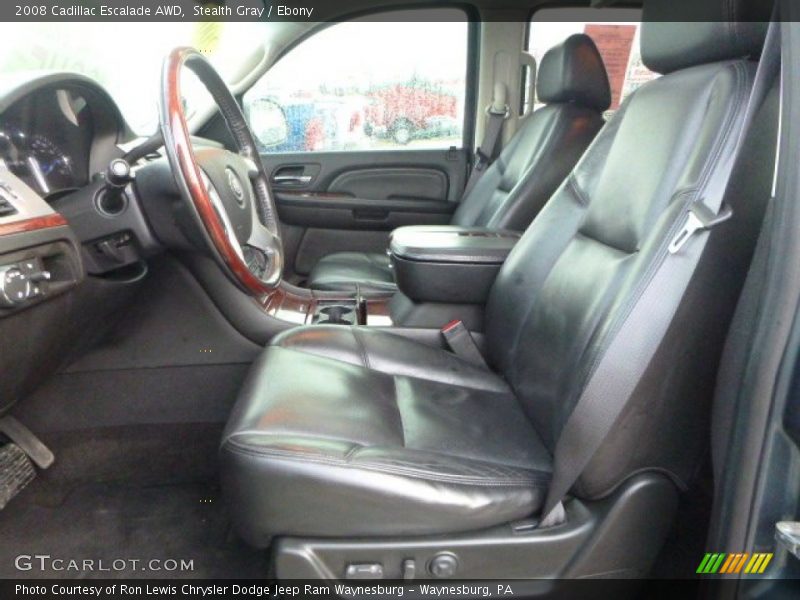 Stealth Gray / Ebony 2008 Cadillac Escalade AWD